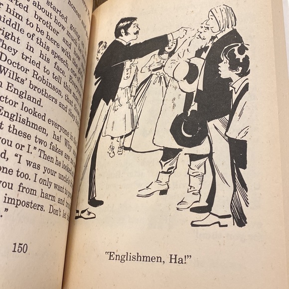 The Adventures of Huckleberry Finn (Great Illustrated Classics) Vintage, 1990 - Picture 3 of 7